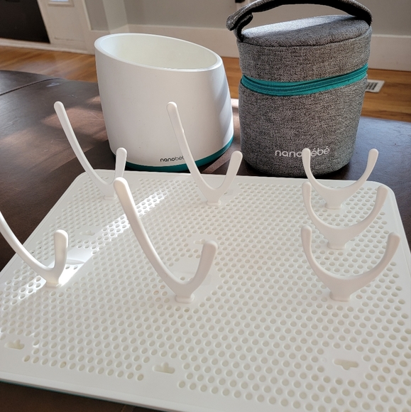 Nanobebe Other - Nanobebe Drying Rack, Bottle Warmer, Steam Sterilizer & Cooler Bag